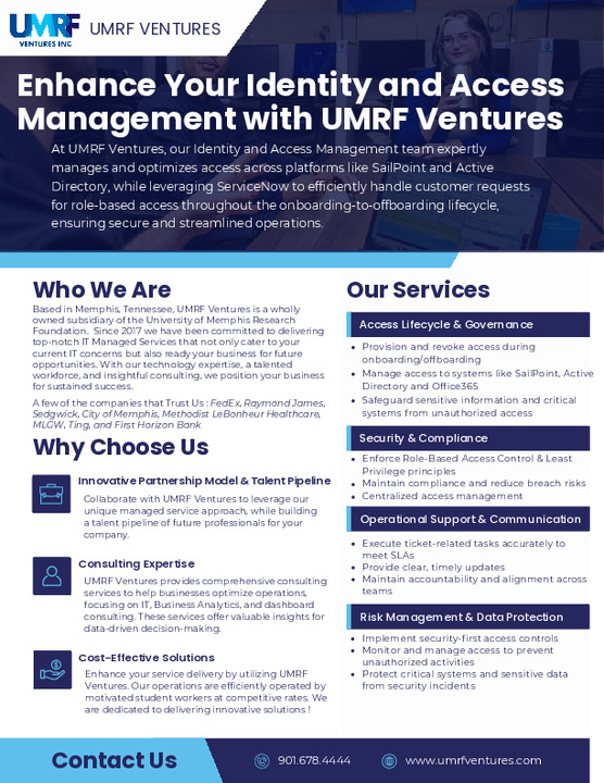 PDF thumbnail for Identity and Access Management Solutions